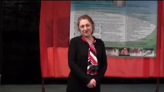 Дина Кондрашина на встрече 23.02.2019 в клубе 